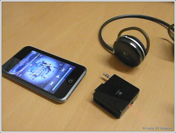 [IT/ipod] 아이팟 강추 아이템 로지텍 무선 헤드셋 