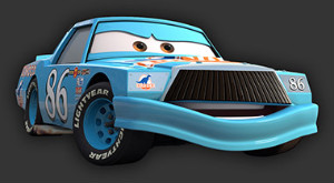 영화 'Cars'에 나오는 자동차