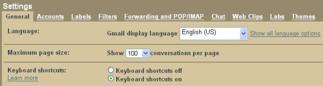Gmail Settings