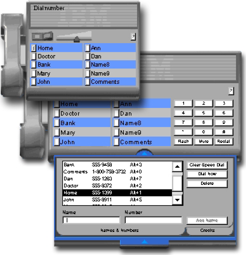 RealPhone - from IBM Realthings Guideline on 3D UI