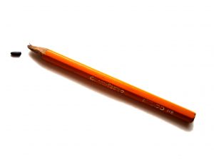 broken pencil