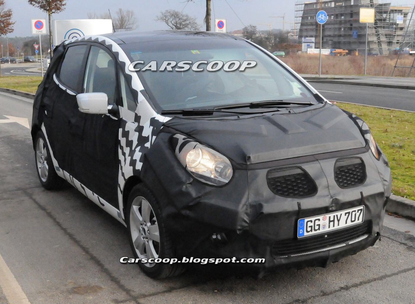 Kia YN spyshots