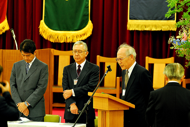 三育学院大学 看護学部開学記念式典