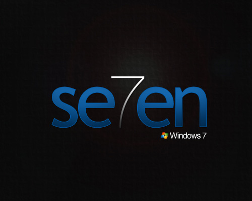 Dark Windows Seven Wallpapers