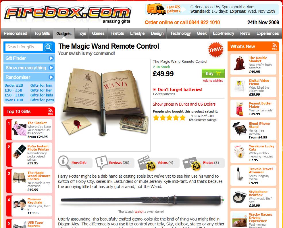 The Magic Wand Remote Control