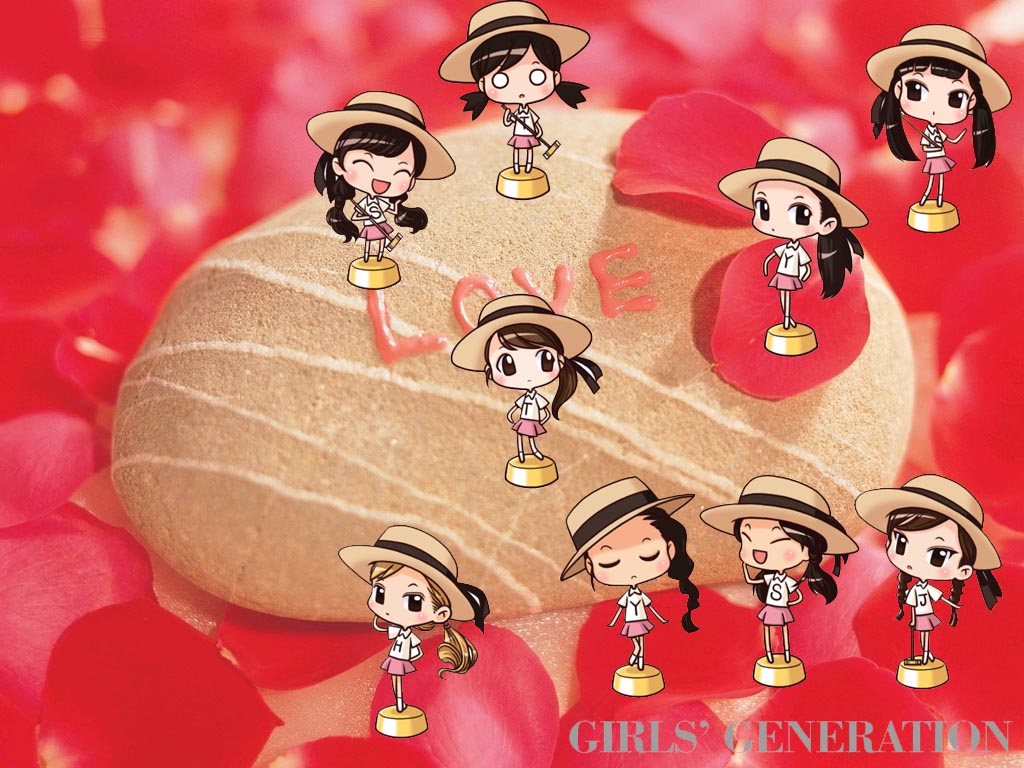 소녀시대 캐릭터 이미지, 少女時代, GIRLS GENERATION character image #SNSD