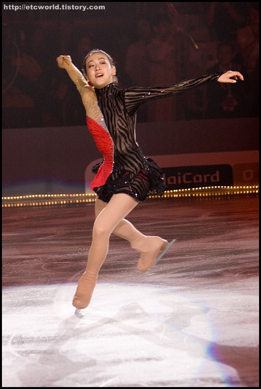 '현대카드슈퍼매치 Ⅶ - '08 Superstars on Ice' 에 참가한 일본의 아사다 마오 (Mao ASADA. 浅田真央)