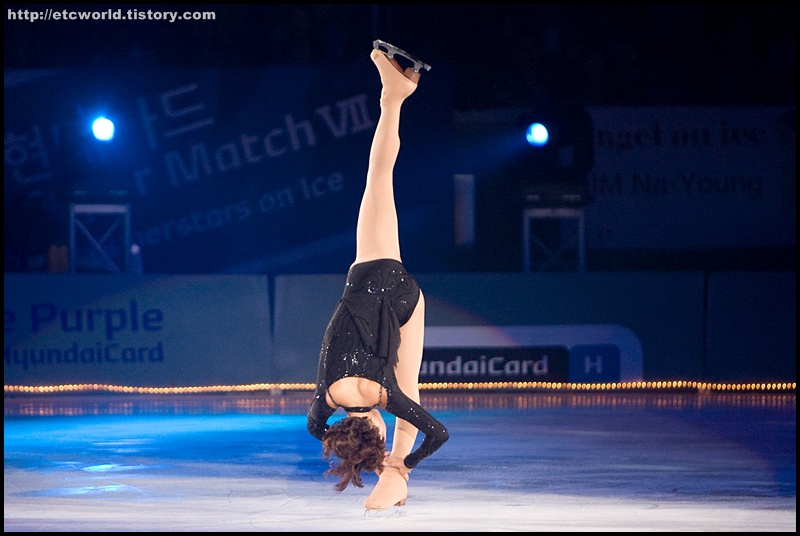 '현대카드슈퍼매치 Ⅶ - '08 Superstars on Ice' 에 참가한 샤샤 코헨 (Sasha Cohen)