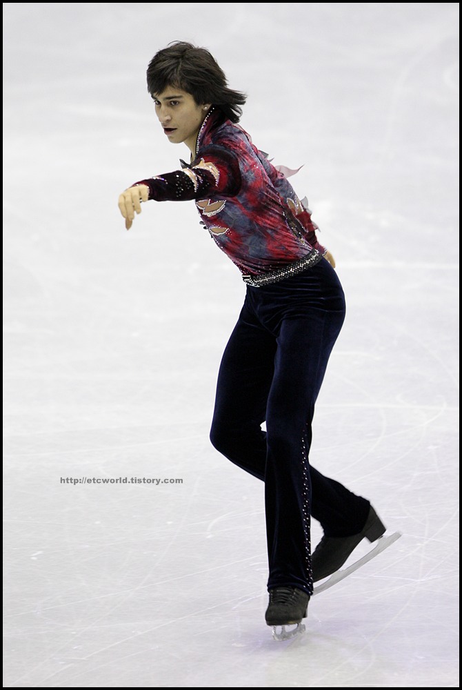 SBS ISU Grand Prix of Figure Skating Final Goyang Korea 2008/2009 2008/2009 SBS ISU 고양 피겨스케이팅 그랑프리 파이널 대회 Junior Men - Short Program Ivan BARIEV