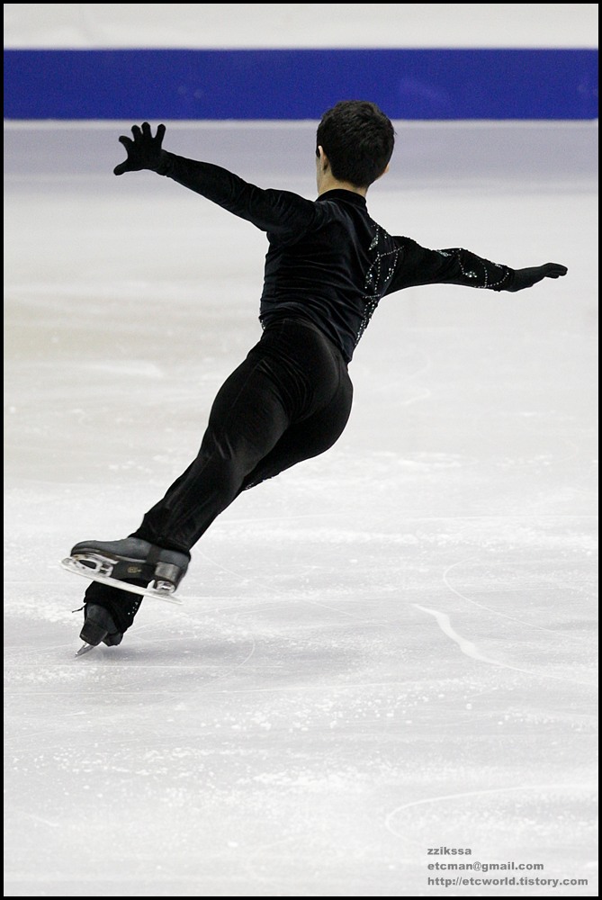 Armin MAHBANOOZADEH at 'SBS ISU Grand Prix of Figure Skating Final Goyang Korea 2008/2009' Junior Men - Short Program