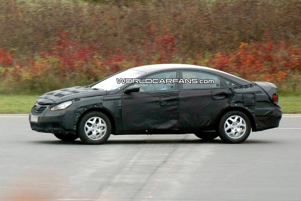 Hyundai YF Sonata Spyshots