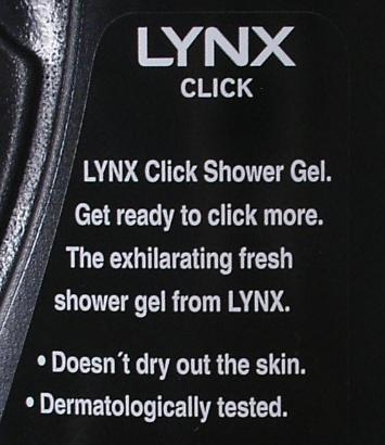 Lynx Click - Shower Gel for Digital Age?