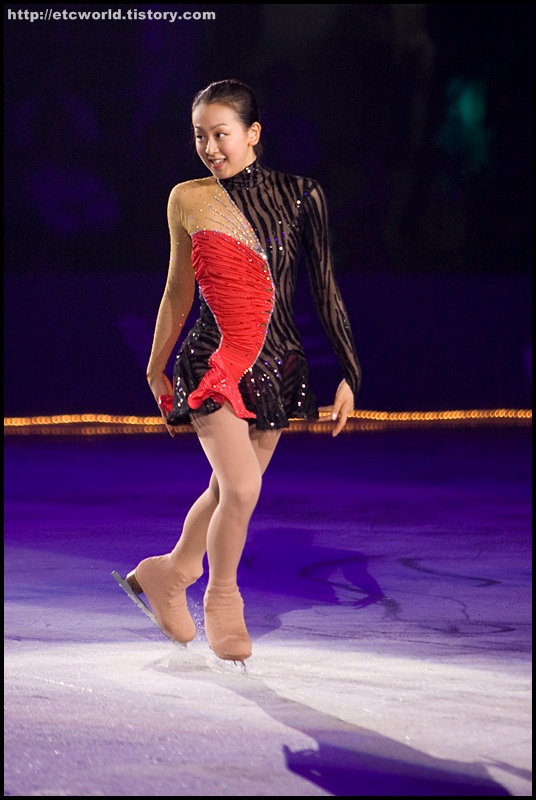 '현대카드슈퍼매치 Ⅶ - '08 Superstars on Ice' 에 참가한 일본의 아사다 마오 (Mao ASADA. 浅田真央)