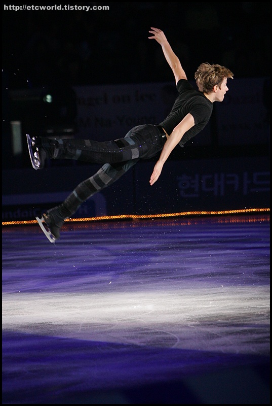 '현대카드슈퍼매치 Ⅶ - '08 Superstars on Ice'  2부에서 연기를 펼치는 제프리 버틀 (Jeffrey Buttle).