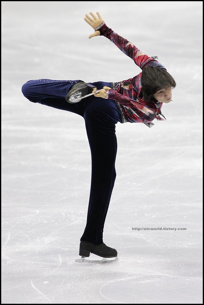 SBS ISU Grand Prix of Figure Skating Final Goyang Korea 2008/2009 2008/2009 SBS ISU 고양 피겨스케이팅 그랑프리 파이널 대회 Junior Men - Short Program Ivan BARIEV