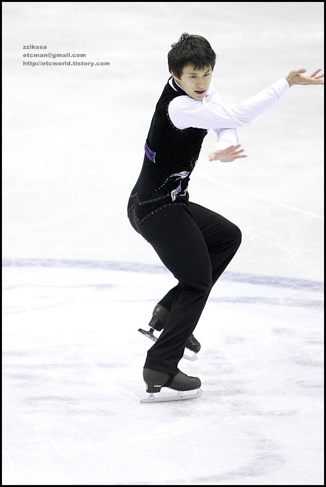 Patrick CHAN at 'SBS ISU Grand Prix of Figure Skating Final Goyang Korea 2008/2009' Senior Men - Short Program