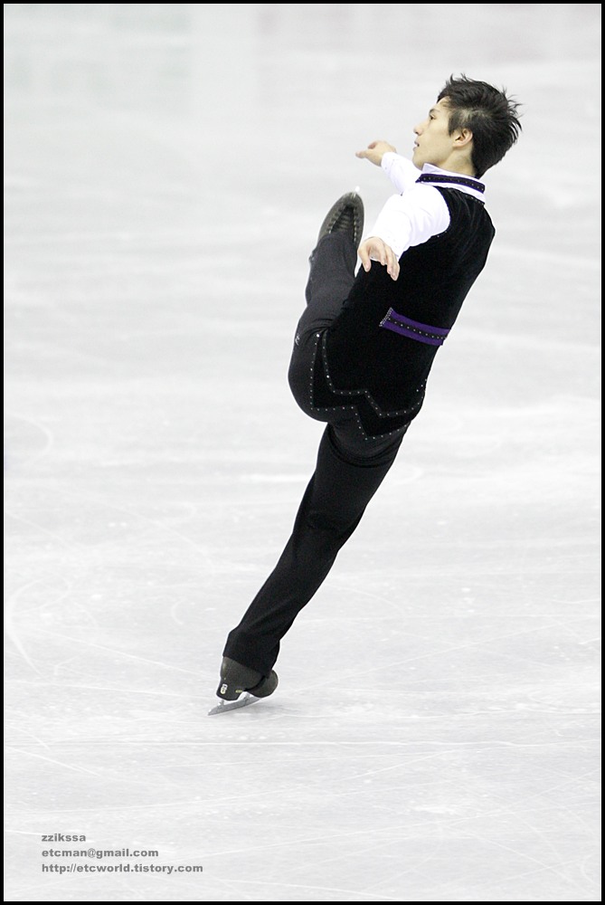 Patrick CHAN at 'SBS ISU Grand Prix of Figure Skating Final Goyang Korea 2008/2009' Senior Men - Short Program