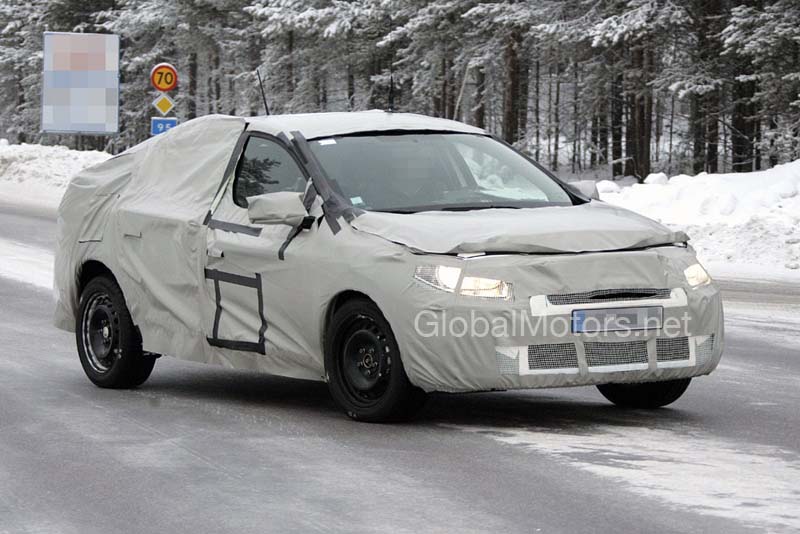 Renault Samsung SM3 L38 Spyshots