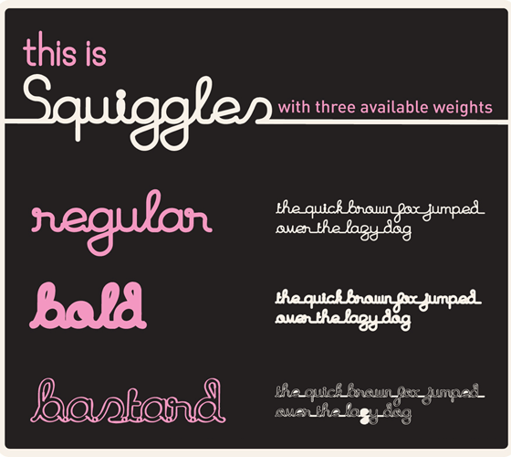 Squiggles Ultimate Font