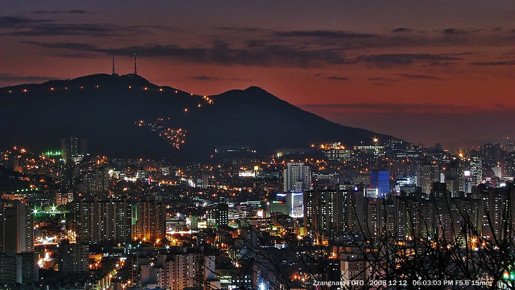 대포산 마안산 야경