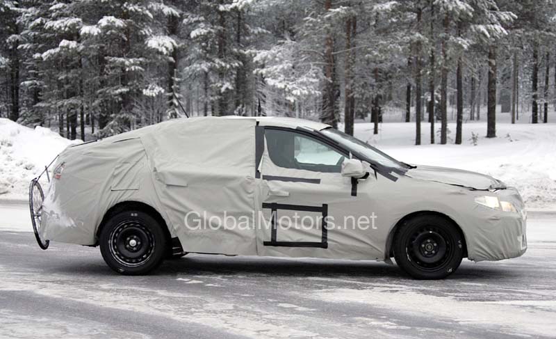 Renault Samsung SM3 L38 Spyshots