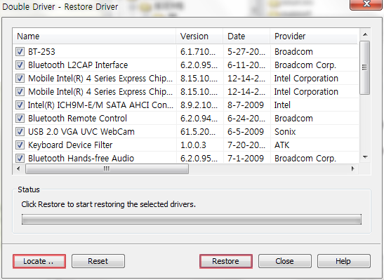 Restore
