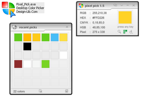 초간단, 저용량, 고성능 색상 추출기 Pixel Pick v1.5