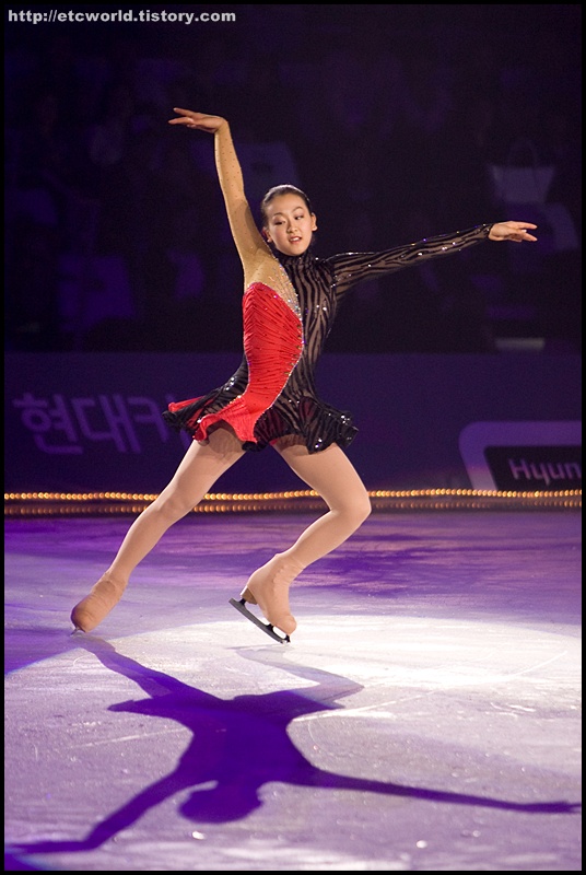 '현대카드슈퍼매치 Ⅶ - '08 Superstars on Ice' 에 참가한 일본의 아사다 마오 (Mao ASADA. 浅田真央)