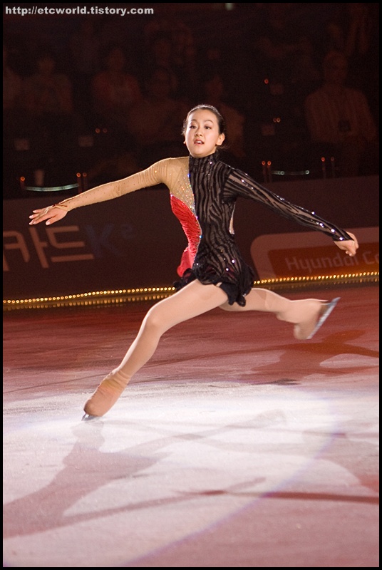 '현대카드슈퍼매치 Ⅶ - '08 Superstars on Ice' 에 참가한 일본의 아사다 마오 (Mao ASADA. 浅田真央)