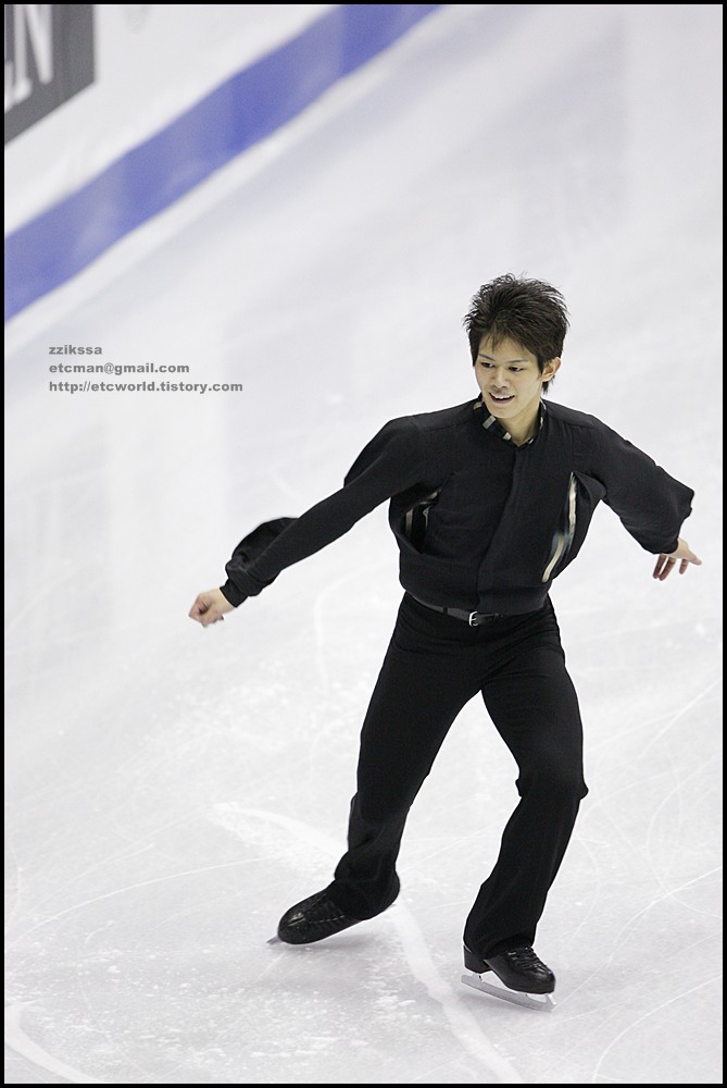 SBS ISU Grand Prix of Figure Skating Final Goyang Korea 2008/2009 2008/2009 SBS ISU 고양 피겨스케이팅 그랑프리 파이널 대회 Senior Men - Short Program Takahiko KOZUKA 小塚崇彦