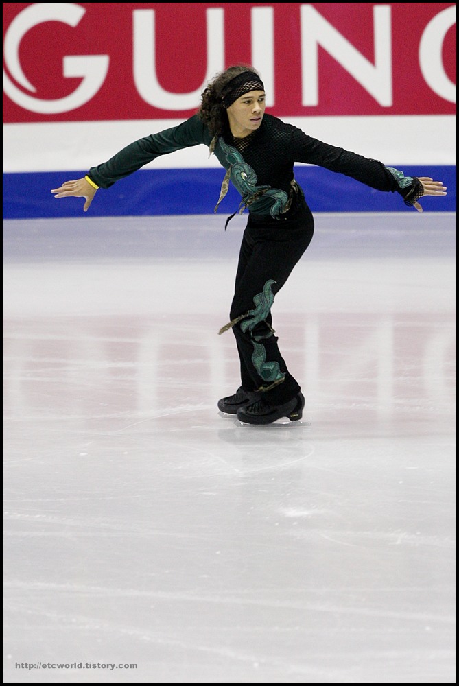 SBS ISU Grand Prix of Figure Skating Final Goyang Korea 2008/2009 2008/2009 SBS ISU 고양 피겨스케이팅 그랑프리 파이널 대회 Junior Men - Short Program Elladj BALDE