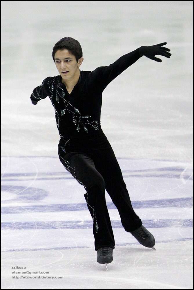 Armin MAHBANOOZADEH at 'SBS ISU Grand Prix of Figure Skating Final Goyang Korea 2008/2009' Junior Men - Short Program