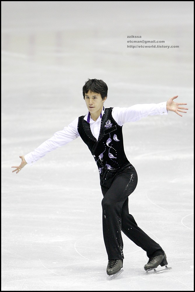 Patrick CHAN at 'SBS ISU Grand Prix of Figure Skating Final Goyang Korea 2008/2009' Senior Men - Short Program