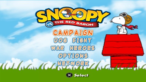 [PSP-en] 스누피 vs. 붉은남작 (Snoopy vs. the Red Baron)