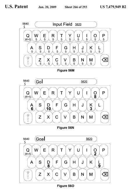 Apple iPhone Touch UI Patent: Better Touch Input