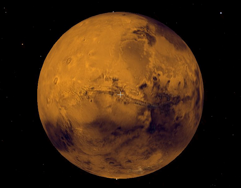 월드와이드텔레스코프(WWT)로 살펴본 화성