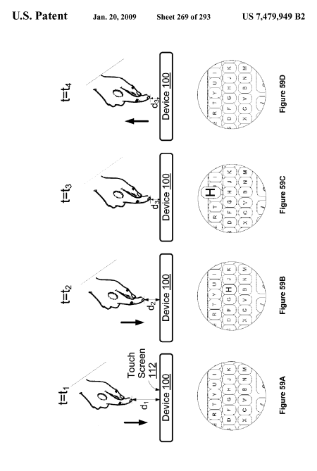 Apple iPhone Touch UI Patent: Deep Touch