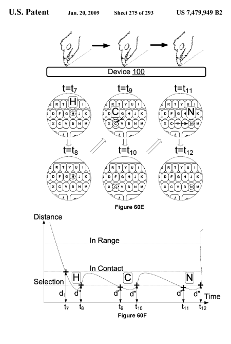 Apple iPhone Touch UI Patent: Deep Touch