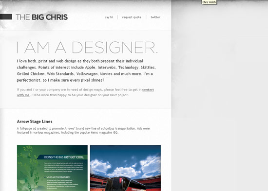 THE BIG CHRIS