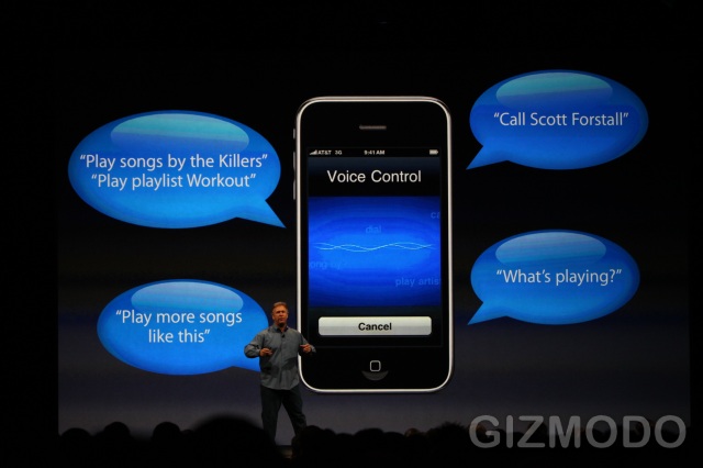 iPhone 3GS - Voice Control