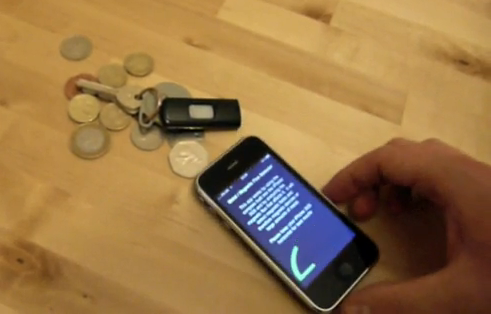 Metal Detecting using iPhone digital compass