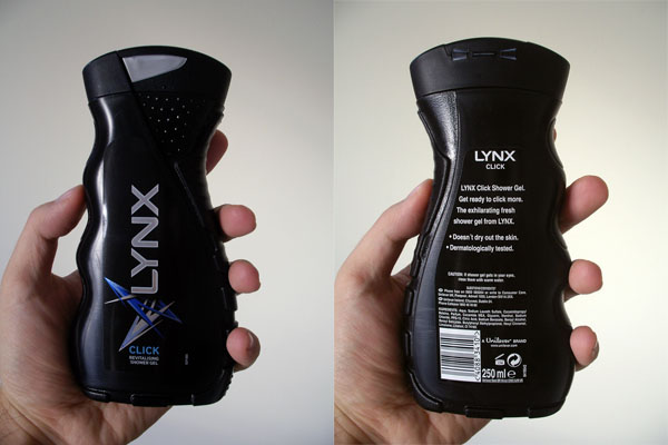 Lynx Click - Shower Gel for Digital Age?
