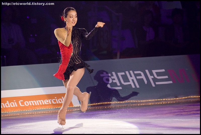 '현대카드슈퍼매치 Ⅶ - '08 Superstars on Ice' 에 참가한 일본의 아사다 마오 (Mao ASADA. 浅田真央)