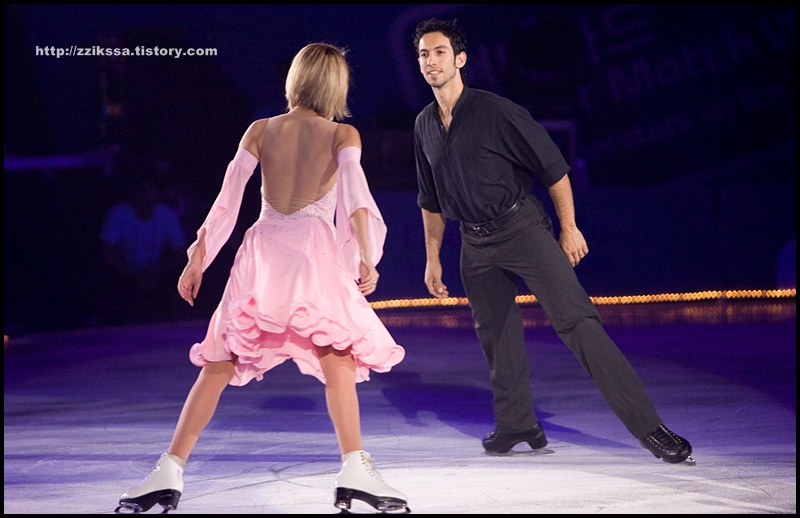 '현대카드슈퍼매치 Ⅶ - '08 Superstars on Ice'  아이스댄싱에 참가한 벨빈 & 아고스토 (Belbin & Agosto)