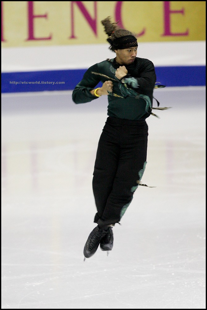 SBS ISU Grand Prix of Figure Skating Final Goyang Korea 2008/2009 2008/2009 SBS ISU 고양 피겨스케이팅 그랑프리 파이널 대회 Junior Men - Short Program Elladj BALDE