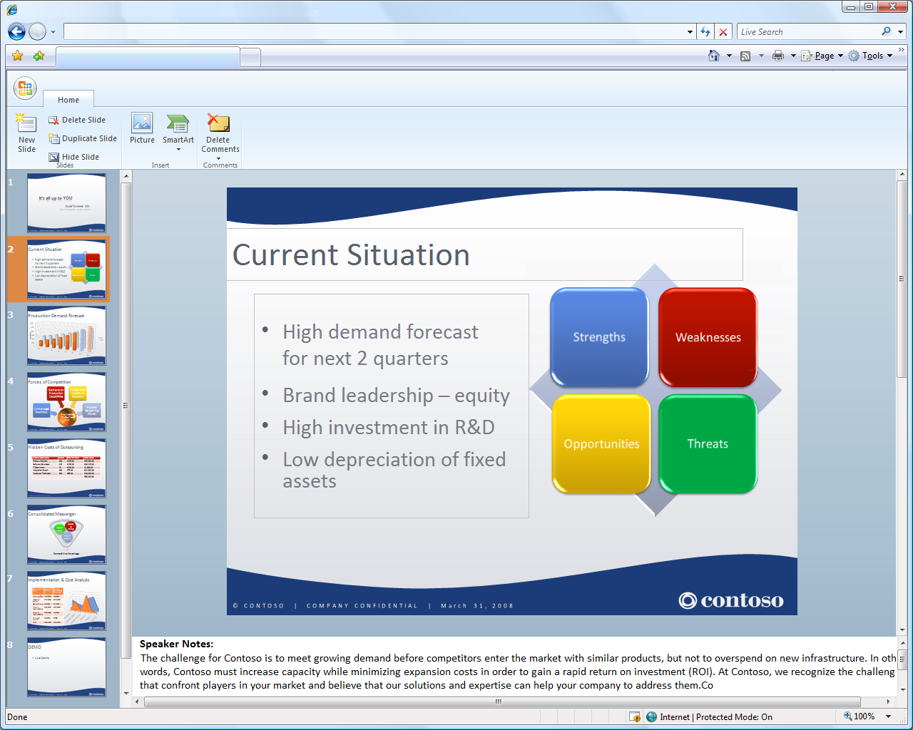 ms office web component(Powerpoint)