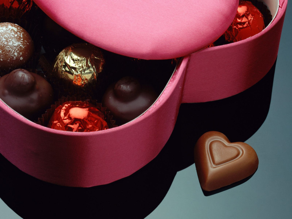 하트, 사랑, 장미, 초콜렛 고화질 이미지