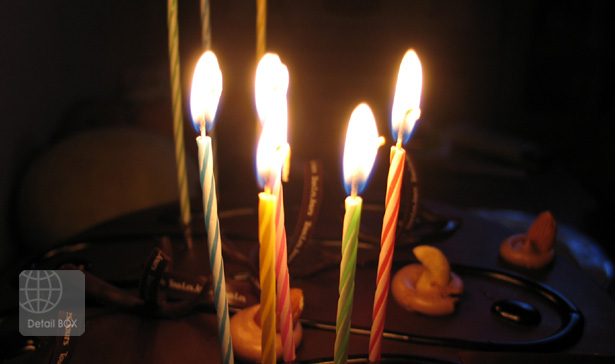 촛불과 생일