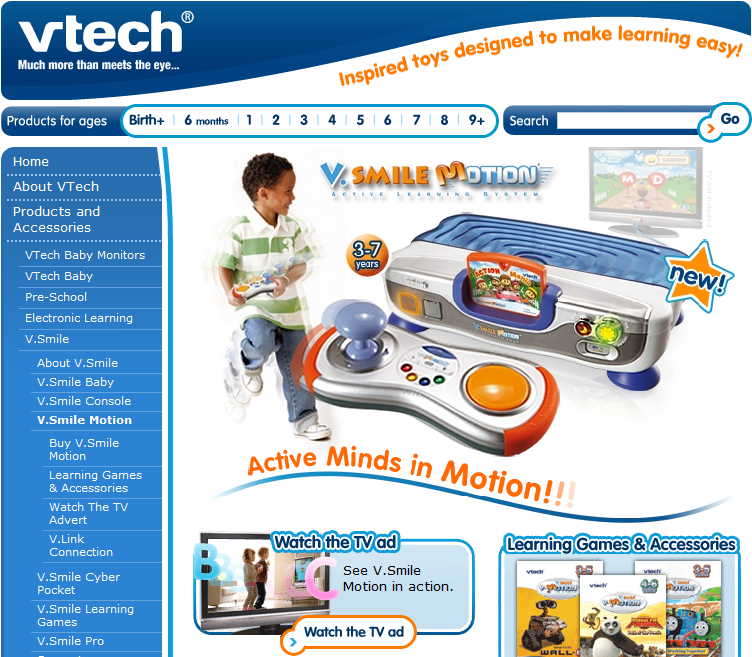 Vtech V.Smile Motion