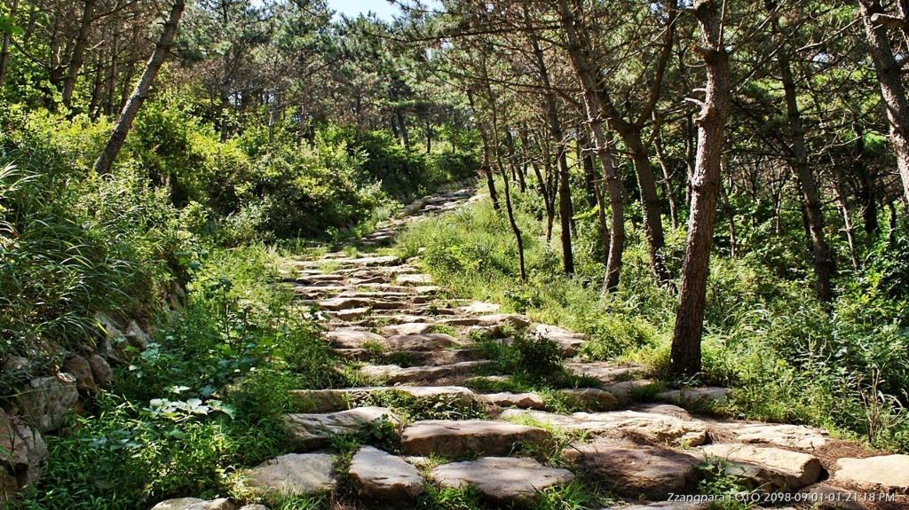 금정산 상계봉 가는길
